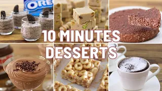 6 Desserts Under 10 Minutes