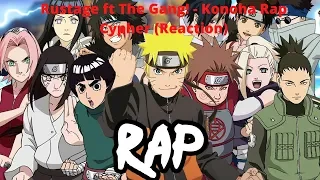 Perfection!!! Rustage ft Dan Bull, NLJ, & More - Konoha 12 Rap Battle (Reaction)