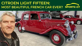 Citroen Light Fifteen Traction Avant - most beautiful French car ever?