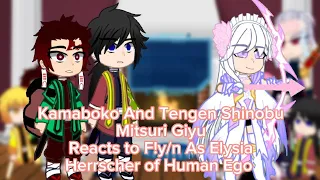 Gacha Plus Kamaboko And Tengen Shinobu Mitsuri Giyu Reacts to F!Y/N As Elysia Herrscher of Human Ego