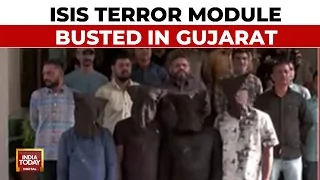 4 ISIS Terrorist Nabbed From Gujarat Airport | Gujarat Anti-Terror Squad Recover Arms & Ammunition