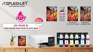 UV+ Photo Dye Inks for New Epson SureLab D530, D570 Printers | Fade Resistance For Photo Printing