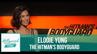 Elodie Yung talks French, Ryan Reynolds & more! | The Hitman's Bodyguard (2017)