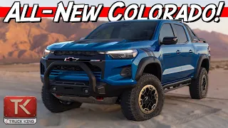 2023 Chevy Colorado Revealed - Get ALL the Details on the Turbo Engine, Fresh Interior & More!