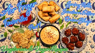 Healthy Air fryer Recipes – Indian Air fryer Recipes – Vegetarian Air Fryer recipes – Vegan Recipes