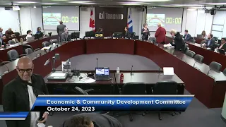 Economic and Community Development Committee - October 24, 2023