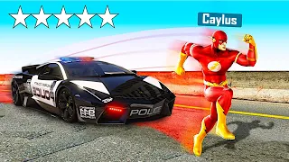 Playing GTA 5 As The FLASH! (Superhero Mod)