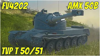 FV4202, AMX 50B & TVP T 50/51 ● WoT Blitz