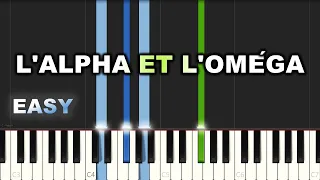 Tu Es l'Alpha Et l'Oméga | EASY PIANO TUTORIAL BY Extreme Midi