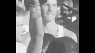 Shawn Mendes's reaction to Miley Cyrus onstage at AclFestival