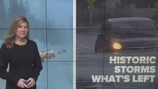 California Winter Storm: What's left from the historic series of atmospheric rivers