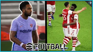 eFootball Update 1.0 - Arsenal vs Barcelona - A BIG IMPROVEMENT (PS5 Gameplay)