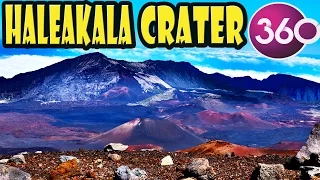 Halealaka Crater in 360 Degree Video