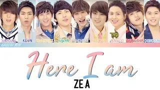 ZE:A[제국의아이들] Here I am (COLOR CODED LYRICS HAN/ROM/ENG)