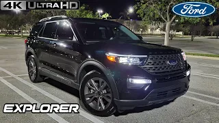 2022 Ford Explorer XLT - POV Night Drive 4K 60FPS (Binaural Audio) Sound System