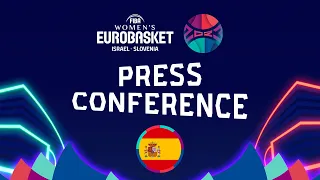 Pre-Event Press Conference: Spain | FIBA Women's EuroBasket 2023