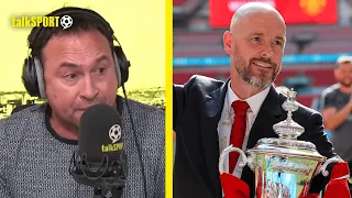 Jason Cundy CLASHES With Man United Fan Who Is ANNOYED At Erik Ten Hag After FA Cup Final WIN 🤩😱