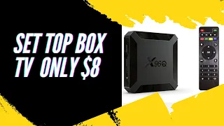 $8 Set Top Box Reviews | How to Setup X96Q | Best Price TV Box Configuration