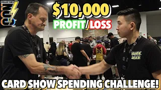 $10,000 CARD SHOW SPENDING CHALLENGE AT COLLECTORS CON IN TAMPA (PROFIT/LOSS CHALLENGE) 🔥