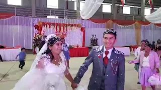 Redención de vida en el acto central de su boda Valerio y Aidee