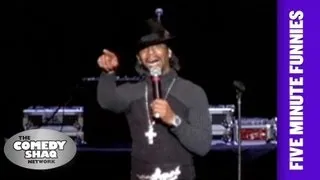 Katt Williams⎢Spinner Hubcaps!⎢Shaq's Five Minute Funnies⎢Comedy Shaq