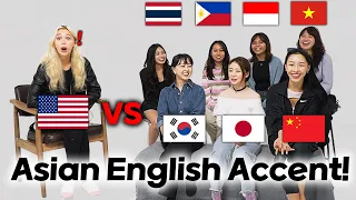 American was shocked by Asians' English Differences!!