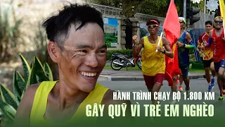 Chạy bộ 1.800 km suốt 20 ngày dưới nắng nóng ‘thiêu đốt’: Cảm phục lý do không bỏ cuộc