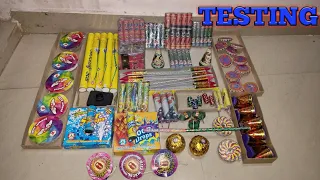 Diwali Crackers Testing || Diwali Stash || CG KE EXPERIMENT ||