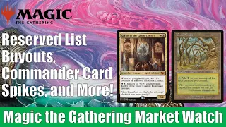 MTG Market Watch: Reserved List Buyouts, Commander Card Spikes, and More