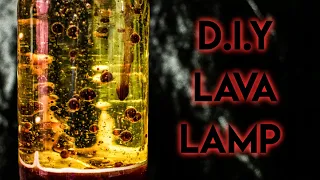 D.I.Y lava lamp