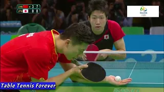 Ma Long vs Jun Mizutani (Rio Olympic 2016)