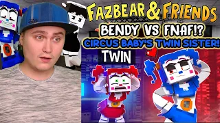 CIRCUS BABY'S TWIN SISTER + BENDY VS FNAF!? SHORTS | Reaction