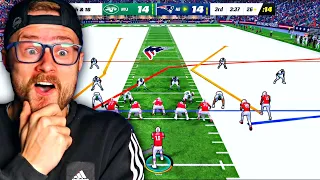 madden 23 but the hash marks are out of bounds..