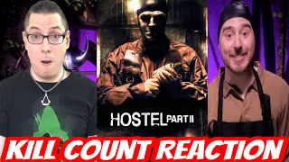 Hostel: Part II (2007) KILL COUNT REACTION