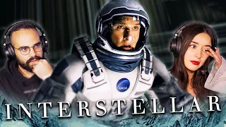 Our first time watching INTERSTELLAR 2014 blind movie reaction!