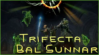 [ESO] Bal Sunnar Trifecta | Sorcerer Tank POV