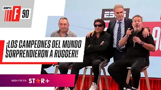 ¡UN PROGRAMA CAMPEÓN DEL MUNDO! Garré, Tapia y Enrique sorprendieron a Ruggeri