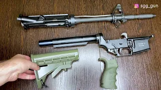 Штурмовая винтовка армии США, для России, из Китая. Гражданская версия. Norinco CQ-A 223 Rem.