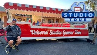 New 60th Anniversary Studio Tour At  Universal Studios Hollywood 2024 - FULL RIDE