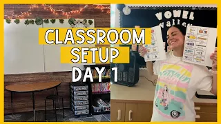 CLASSROOM SETUP DAY 1 | 2nd Grade Classroom