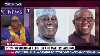 Sen. Grace Folashade Analyses 2023 Presidential Election and Matters Arising
