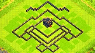 MY SECRET BEST TH9 BASE DESIGN!  Clash of Clans