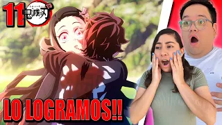 FINAL EPICO!! | KIMETSU NO YAIBA - Aldea de los Herreros TP3 Cap 11 | REACCIÓN