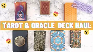 Finally here 🤩Tarot Deck & Oracle Deck Haul (2021) 🔮What's new to my collection?