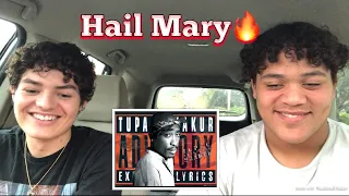 Two TEENAGERS (REACT) to 2PAC - HAIL MARY 🔥