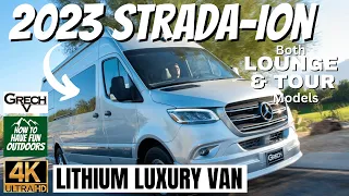 2023 Grech RV Strada-ion Mercedes Benz Luxury Camper Van Walkthrough in 4K