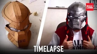 Timelapse - Predator Bio-Mask DIY Cosplay