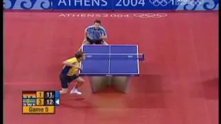 J-O. Waldner vs. Timo Boll - Athens 2004 Olympic Games (Waldner's points)