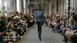 CRISTIANO BURANI Spring 2019 Collection Runway Show @ Milan Fashion Week MFW | EXCLUSIVE Footage