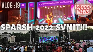 CELEBRITY NIGHT | SHIRLEY SETIA | SPARSH 2022 SVNIT | VLOG :19